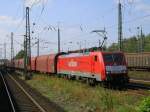 Railion 189 076-3 mit GZ in BO-Langendreer nach Hagen Vorhalle.(18.09.2008)