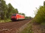 189 084 zieht ein Gemischten Gterzug auf den Sdlichen Berliner Aussenring.14.08.07