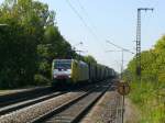 ES 64 F4 086 mit einem GZ durch Freiburg St.Georgen. 
26.9.09 