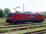Die 189 069-2 steht in Hhe Aufsicht WRS.(09.06.05)