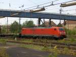 189 030-0 von Railion fuhr am 28.06.2005 durch Aschaffenburg Hbf.