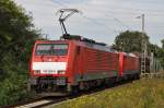 189 026 + 189 049 am 04.10.2010 in Friedrichsfeld