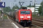 189 016-9 bei der Durchfahrt in Recklinghausen 23.4.2011