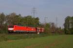 189 045-6 + 189 031-8 mit einem Erzzug in Oberhausen-Sterkrade am 16.04.2011