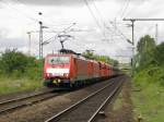 189 034-2 mit dem Erz-Bomber in Oberkassel am 8.8.2011