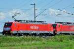 189 031-8 im Doppelpack zwischen Bonn und Brhl - 17.08.2011
