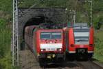 189 030 + 189 xxx und 425 634 am 18.8.11 in Neef