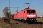 189 041-7 und 189 037-5 in Porz Wahn am 26.03.2012