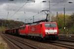 189 067-2 mit 151 062-7 in Kln West am 31.03.2012