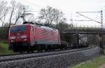 189 001-1 DB bei Redwitz am 17.04.2012.