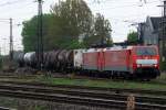 189 080-5+189 081-3 in Oberhausen Osterfeld-Sd 28.4.2012