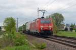 189 064 zog am 06.05.12 einen Hangartner durch Jenitz Richtung Dessau.