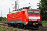 189 047 am 4.7.12 als Lz in Ratingen-Lintorf.