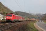 189 058-1 bei Erpel am 22.03.2013