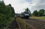 ES 64 F4-280 (E198 280) in Vollmerz am 11.07.13