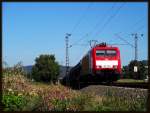 Am 8.9.2013 fuhr die frisch Lackierte 189 100 mit ihrem Gemischtem in Richtung Mannheim Friedrichsfeld. 
Aufgenommen zwischen Lützelsachsen und Heddesheim Hirschberg.