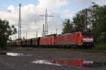 189 045+189 0xx am 23.5.13 mit einem 5000 Tonner Erz in Ratingen-Lintorf.