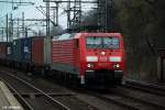 189 017-7 ist mit einen containerzug am 27.03.14 durch hh-harburg gefahren