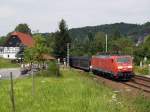 DB Schenker 189 055, Kurort Rathen, 17-7-2015