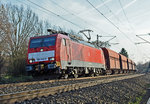 189 040-9 Güterzug durch Bonn-Friesdorf - 29.12.2015