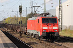 189 017-7 durchfährt Recklinghausen-Süd 15.4.2016