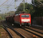 189 088-8 mit Schüttgutwagen-Ganzzug in Fahrtrichtung Seelze. Aufgenommen in Hannover Linden-Fischerhof am 20.09.2014.