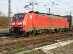 189 006-0 mit Gterzug auf der Fahrt zum Gterbahnhof Dresden-Friedrichstadt.2.04.07