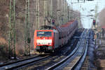 189 067-2 mit 189 074-8 in Oberhausen-Holten 2.1.2017