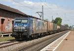 ES 64 F4-206  Vincent van Gogh  mit DGS 40121 (Rotterdam–Milano) am 23.04.2017 in Friesenheim (Baden)