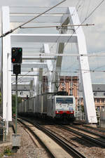 Lokomotion 189 914 // Rheinbrücke zwischen Mannheim Hbf und Ludwigshafen (Rhein) Mitte // 10.