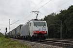 Mit einem  LKW Walter -KLV nach Italien fuhr am Mittag des 12.09.17 die LM 189 917 südlich von Zorneding über die KBS 951 in Richtung Rosenheim/Kufstein.