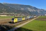 189 903 + 189 90x mit einem KLV am 17.11.2012 bei Schwaz.