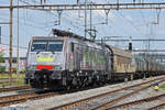 Lok 189 994-7  Novelis  durchfährt den Bahnhof Pratteln. Die Aufnahme stammt vom 19.07.2019.