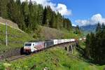 189 905 + 189 986 mit TEC 41853 am 04.05.2013 bei Bad Hofgastein.