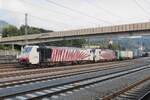 Am 22 September 2021 treft Lokomotion 189 918 mit ein volbeladener KLV in Kufstein ein.