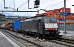 MRCE 189 110 zog einen klv durch bellinzona,23.10.22