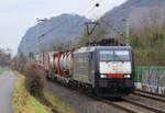 BRCE-DISPO ES 64 F4-096 in Diensten von SBBCI in Leutesdorf 17.12.2025