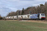 189 917 Lokomotion mit Kesseln am 11.02.2026 bei Eglharting.