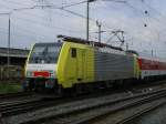 BR 189 932 / ES64F4-032 verlsst pnktlich  Dortmund Hbf.