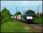 189 091 (ERS) durchfhrt am 10.6.09 Limmer