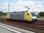 Dispolok ES 64 F4-205 am 06.08.2009 in Angermnde