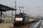 Ebenfalls mit dem 82er unterwegs war ES64F4-090 am 19.12.09 in Mnchen Ost
