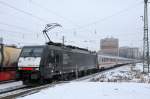 ES64 F4-092 am 16.01.10 mit EC 89 nach Verona in Mnchen Ost