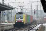 ES64 F4-024 am 07.02.10 aus Riem in Mnchen Ost