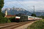 189 910 mit EC 84 am 10.07.2010 bei Niederaudorf.