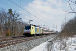 ES64 F4-091 am 12.03.10 bei Haar/Mnchen