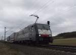 ES 64 F4-032 (Bospurus Europe Express) mit einem Gz gen Fulda (05.02.11)