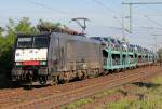 ES 64 F4-094 / E189 094 mit Autozug in Porz Wahn am 01.06.2011