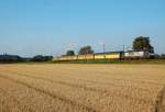 ES 64 F4 - 150 mit der Siemens Werbung, hier mit einem ARS Altmann  Automobillogistic-Ganzzug zwischen Nordstemmen und Elze, 30.08.2011