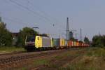 ES 64 F4-031 mit einem Containerzug in Hamburg-Unterelbe am 18.08.2011